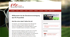 Desktop Screenshot of donatoren-fcf.ch